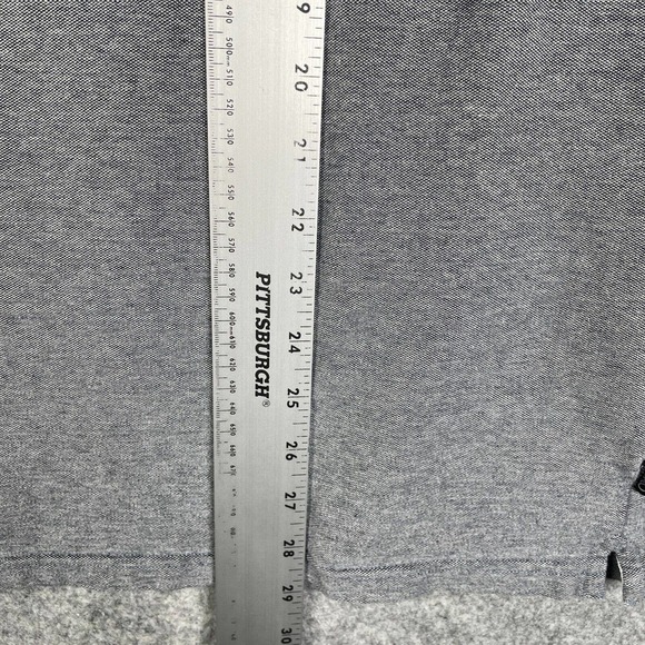 Buffalo David Bitton Polo Shirt Adult 2XL Heather Short Sleeve Stretch Mens FLAW - Picture 4 of 7